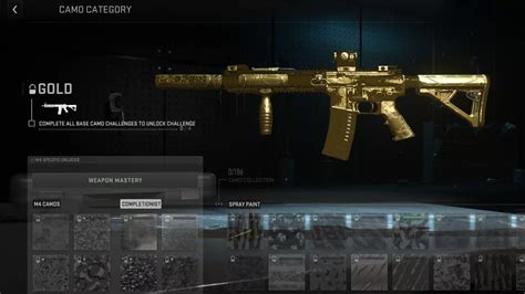 Gold Camo unlock guide for Call of Duty Modern Warfare 2 (MW2 ...