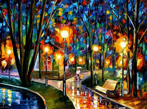 Leonid Afremov, oil on canvas, palette knife, buy original paintings ...