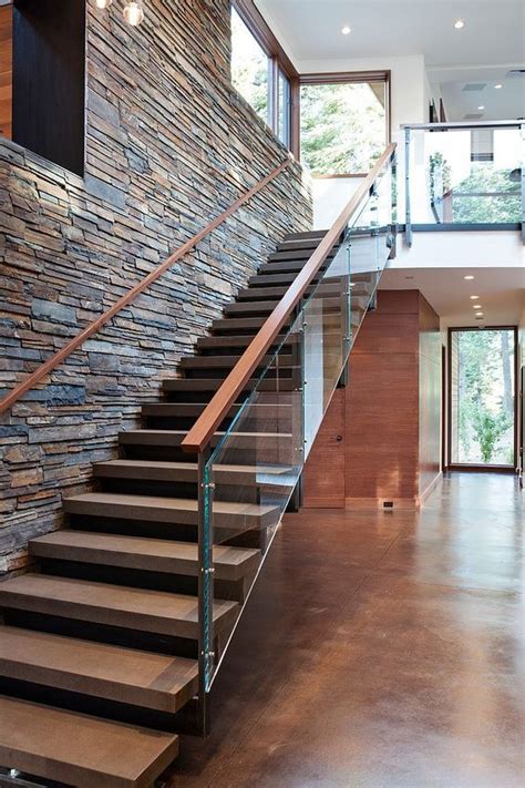 Martis Camp House by Concreteworks: | Stair railing design, Modern ...