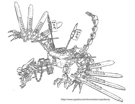 Rejtett Röpirat Palást ninjago robot coloring printable Elájulni szelep ...