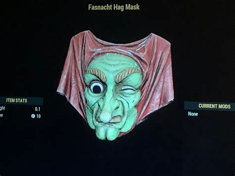 Fallout 76 Fasnacht Masks 2024 - Sybyl Arabella