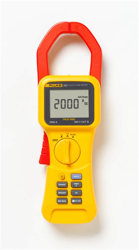 Fluke 350 Series Clamp Meters On Wilmington Instrument Co.