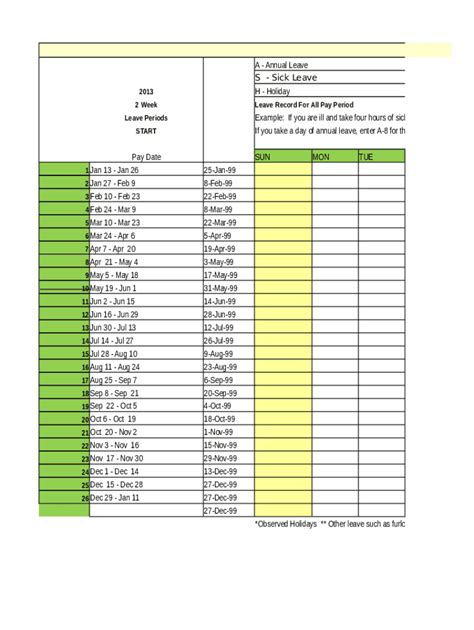 Annual Leave Calculator - Fill Online, Printable, Fillable, Blank ...