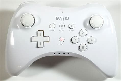 Nintendo Wii U Wireless Pro Controller WUP-005 Gamepad W/ Rumble Vibra ...