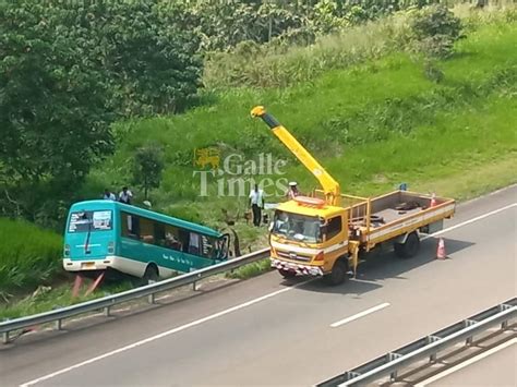 Bus accident in Southern Expressway after driver falls asleep at wheel ...