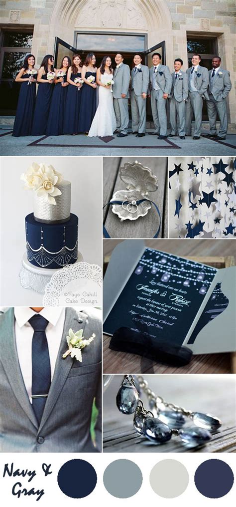 Ten Most Gorgeous Navy Blue Wedding Color Palette Ideas For 2016 ...