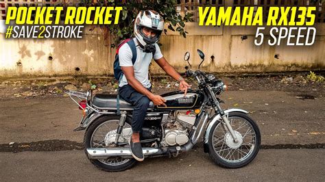 Riding The YAMAHA RX135 5 Speed *FASTEST RX* In The Market 🔥 - YouTube