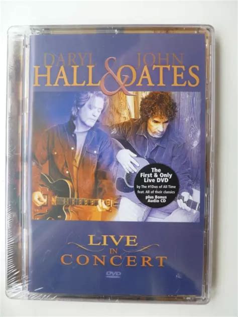 HALL & OATES - Live In Concert (DVD, 2004) Daryl Hall, John Oates, New ...