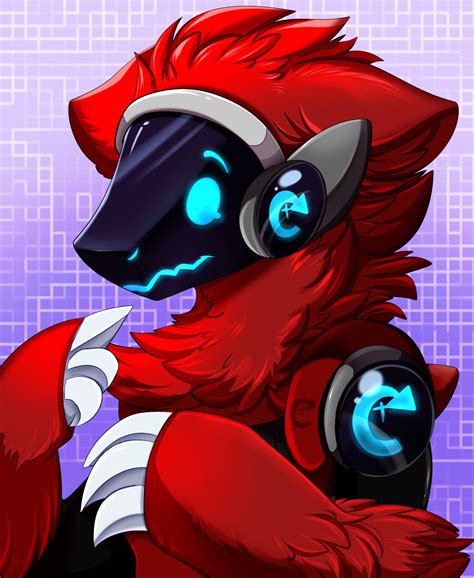 Portrait Comm: Protogen by pridark on DeviantArt