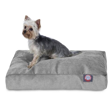 Majestic Pet Vintage Villa Shredded Memory Foam Rectangle Dog Bed, 44 ...