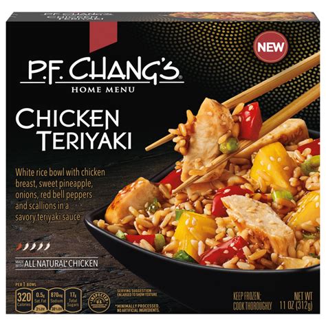 Save on P.F. Chang's Home Menu Chicken Teriyaki Order Online Delivery ...