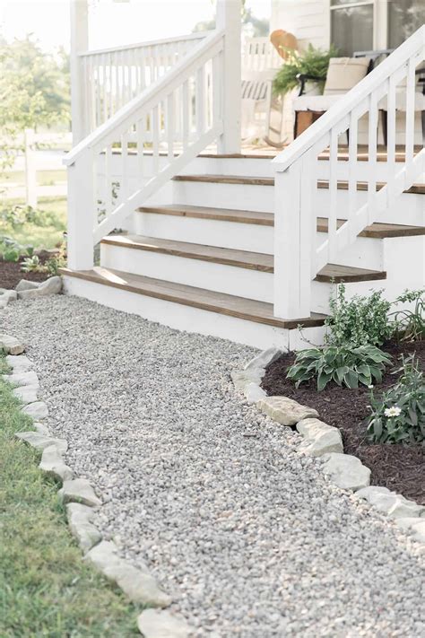 How to Cover Concrete Steps with Wood - Farmhouse on Boone