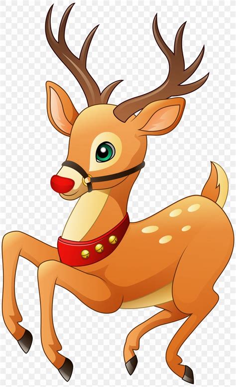 Cartoon Clipart Reindeer