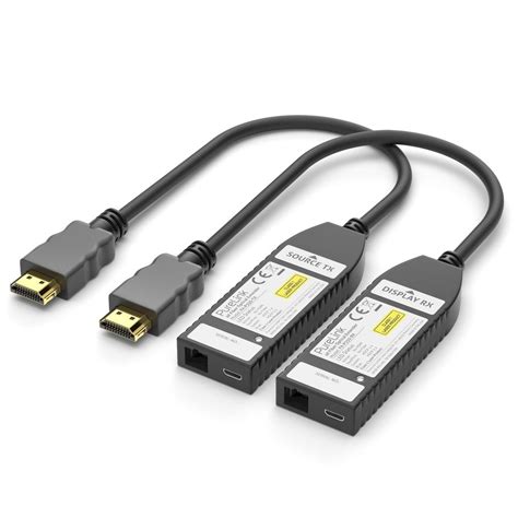 Optischer HDMI 2.0 Adapter / Extender mit SLS™ / Die FiberX Serie ...