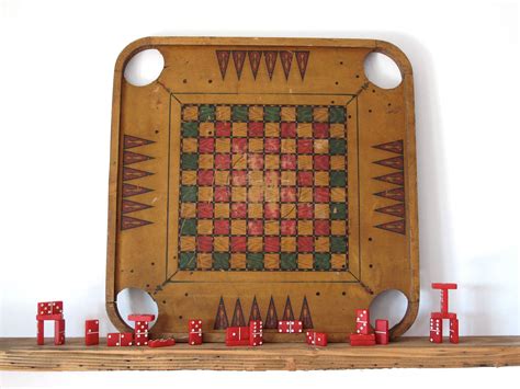 Antique Board Games Vintage Game Boards by SnapshotVintage