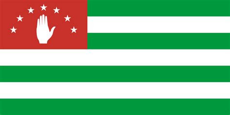 Abkhazia National Flag - Sewn - Buy Online • Piggotts Flags