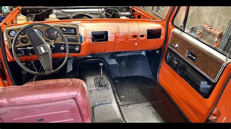 1976 Chevy K5 Blazer (Interior Part 1) - YouTube