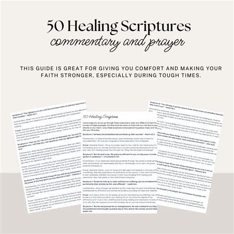 50 Healing Scriptures: Commentary and Prayer eBook – Jessica Hottle