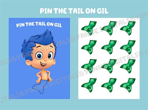 Pin The Tail On Gil Bubble Guppies | lupon.gov.ph