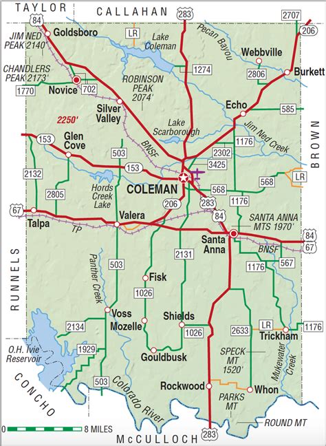 Coleman County | TX Almanac