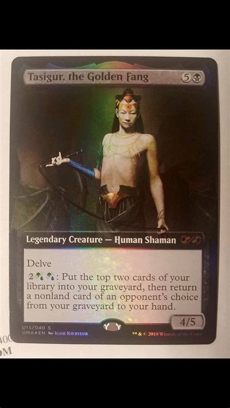 [UMA] Tasigur, the Golden Fang : r/magicTCG