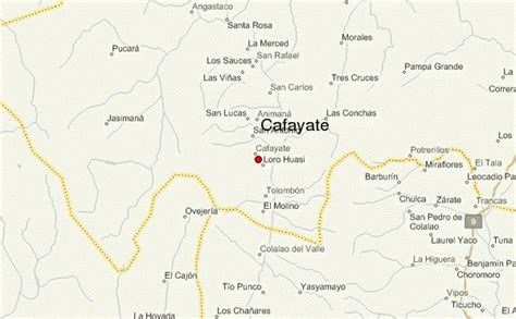 Cafayate Location Guide