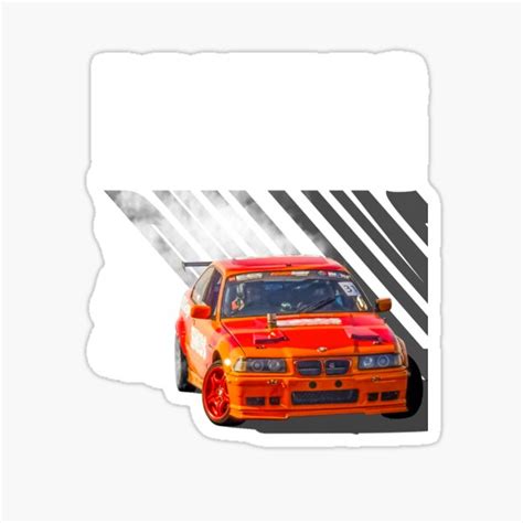 "Drifting Car Design" Sticker by allovervintage | Redbubble