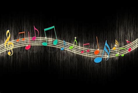 Cool Black Background Music : Animated Falling Black Music Notes Stock ...