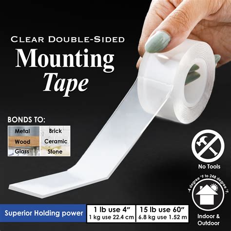 Clear double sided tape home depot - mensmouse