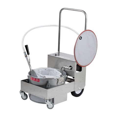 MirOil BD505 55 lb Electric Fryer Oil Filter Machine & Discard Trolley ...