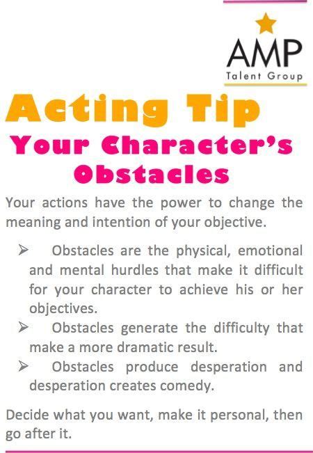 p i n t e r e s t || @AnnaNel3 | Acting tips, Acting lessons, Acting quotes