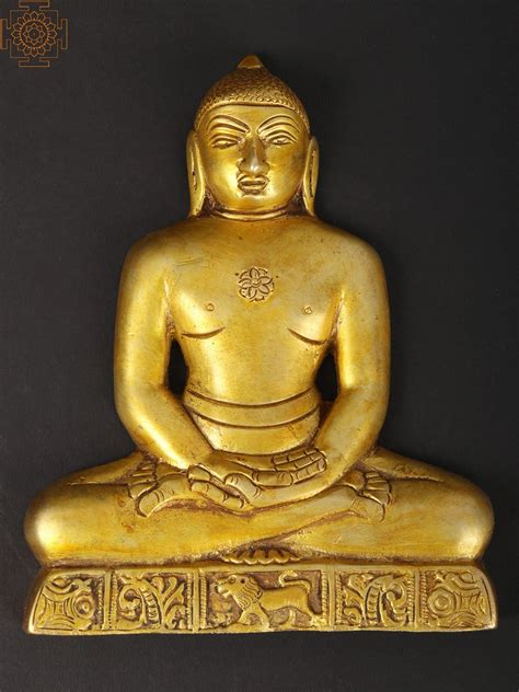 The Last Jain Tirthankara 'Mahavir' (Wall Hanging Flat Statue)