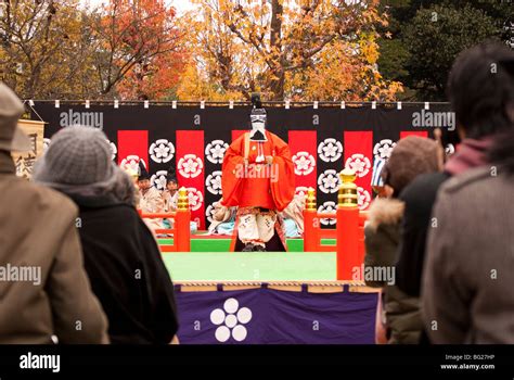 Japanese traditional Tado Gagaku performance, Japan Stock Photo - Alamy