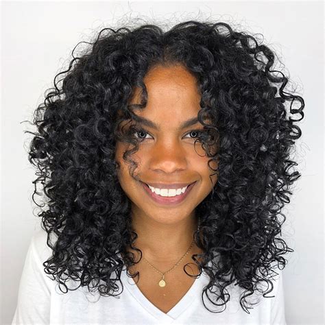 50 Natural Curly Hairstyles to Try in 2019 - Hair Adviser Layered Curly ...