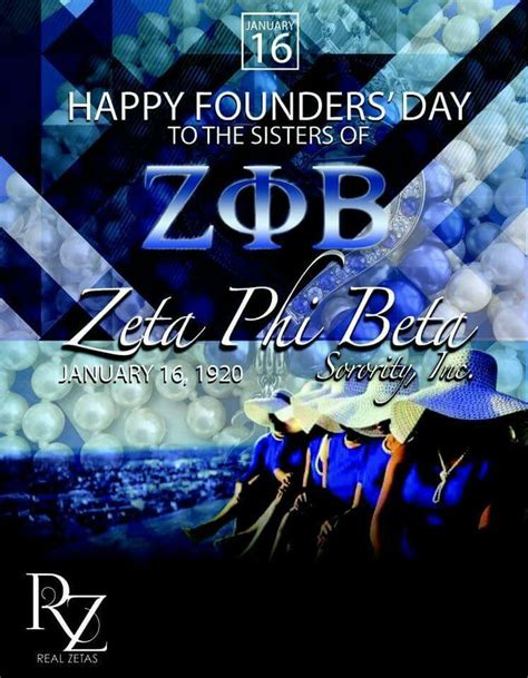 Pin by Zeta Phi Beta Sorority, Incorp on 2018 FOUNDERS DAY | Zeta phi ...