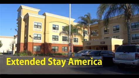 Extended Stay America Anaheim Hills Video Review Studio Hotel - YouTube