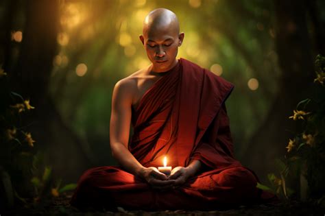 Download Ai Generated, Monk, Meditation. Royalty-Free Stock ...