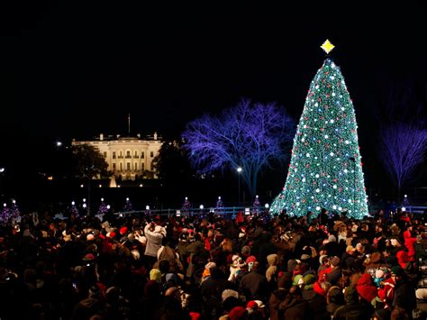 Best Photos of the White House Christmas Tree Lighting Over the Years ...