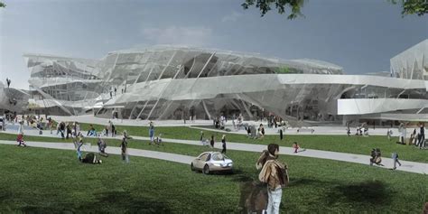 concept design modern university building complex | Stable Diffusion