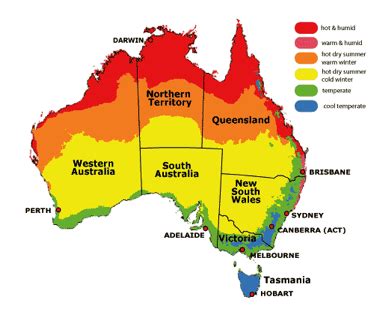 Map & Weather of Australia | Australia Travel Guide