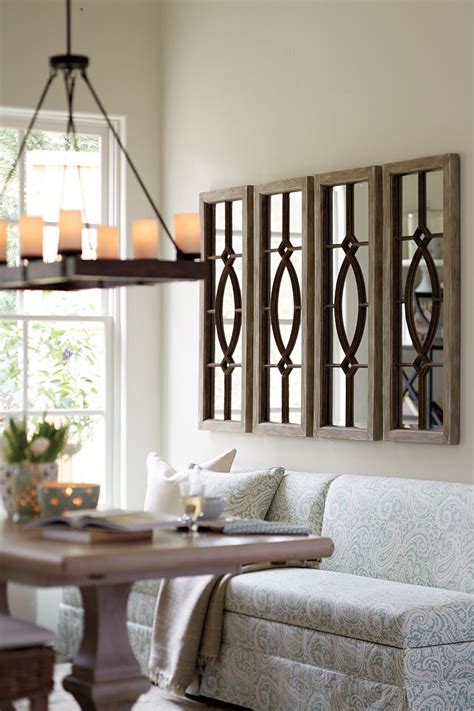 Decorating with Architectural Mirrors | Mirror dining room, Dining room ...