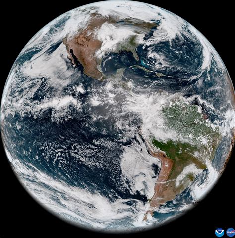 Stunning First Imagery of Earth From Advanced GOES-18 Satellite