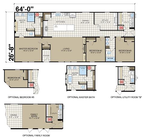 1995 Mobile Home Floor Plans - floorplans.click