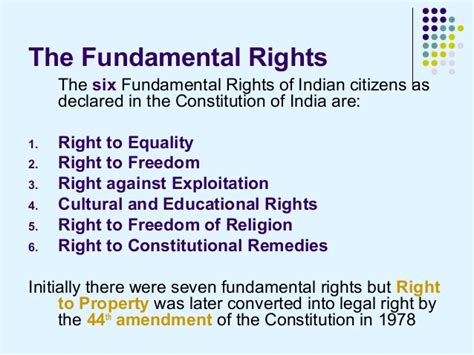 Opinions on Fundamental rights in India