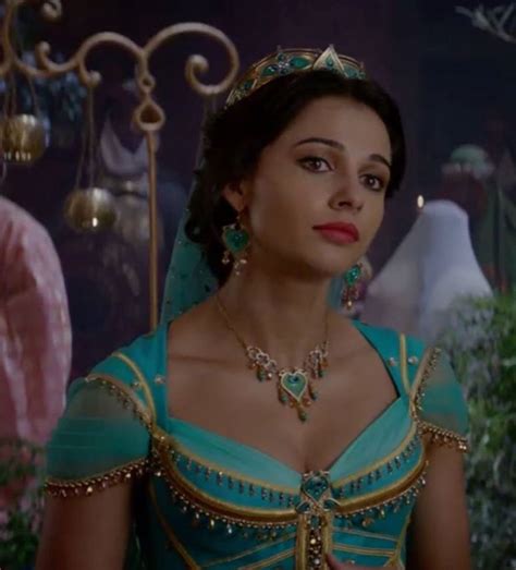 Naomi Scott as Princess Jasmine of Agrabah in the live-action Aladdin ...