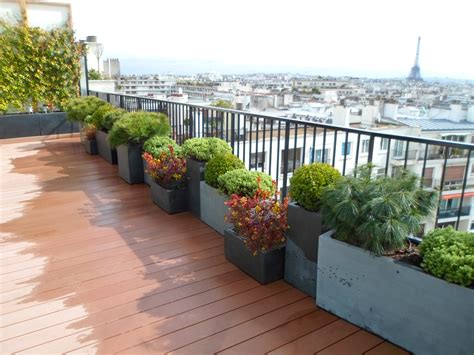 Toits terrasses et Balcons - Paysagiste Paris (75) - Apex Paysage