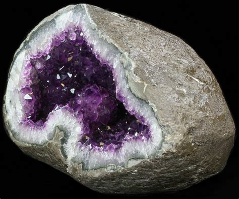 11.7" Dark Amethyst Geode From Uruguay- 23 lbs For Sale (#41898 ...