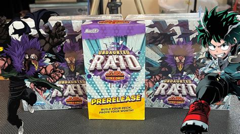 Deku VS Overhaul! My Hero Academia: Undaunted Raid EARLY! Unboxing ...