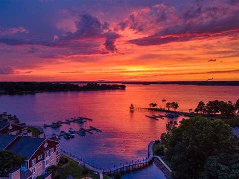 Lake At Sunset - campestre.al.gov.br