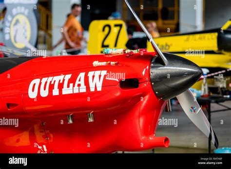 RAYONG, THAILAND-NOVEMBER 18, 2017 : Air Race1 World Cup Thailand 2017 ...